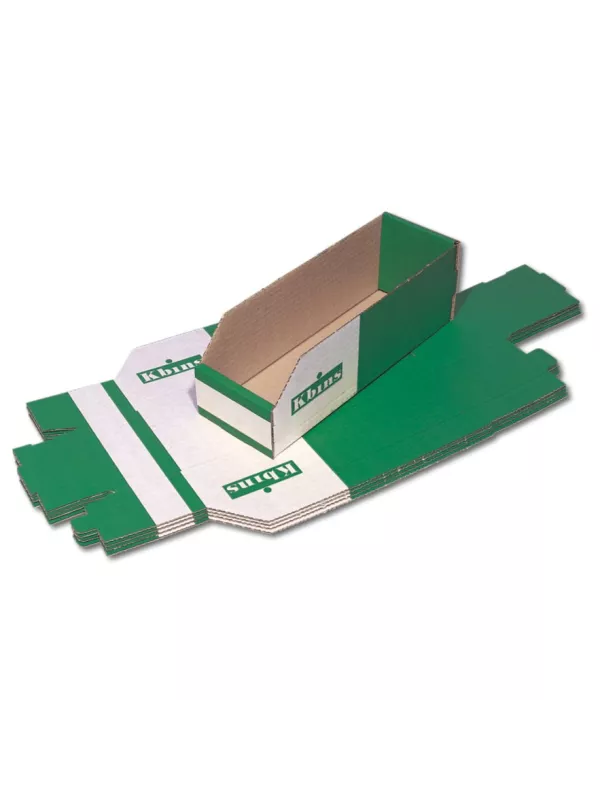 K-bins - A Range - Pack of 50 Cardboard Storage Bins